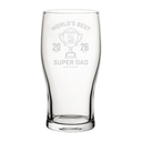 Super Dad Pint Glass