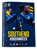 Matchday Programme - Southend VS Kidderminster
