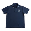 Bodega Navy Waffle Polo