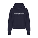 Womens Relaxed Swords Hoodie Navy*